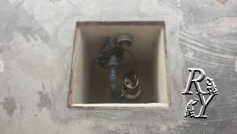 La instalación de la bomba para el bombeo del agua del garaje.Murcia.Reformas de hogar